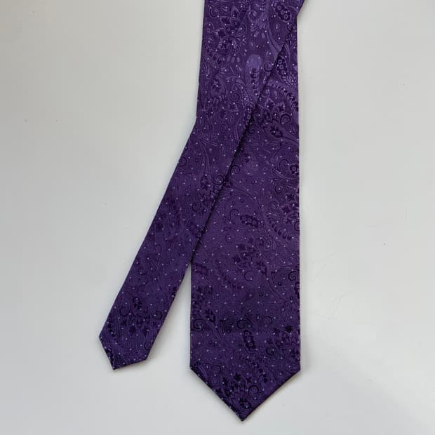 피에르가르뎅 (Pierre Cardin)명품 정품 페이즐리 넥타이