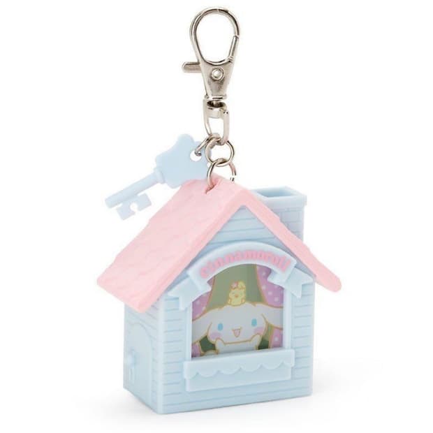 산리오 하우스 시나모롤 LED 라이트 키링(미개봉, 새상품)