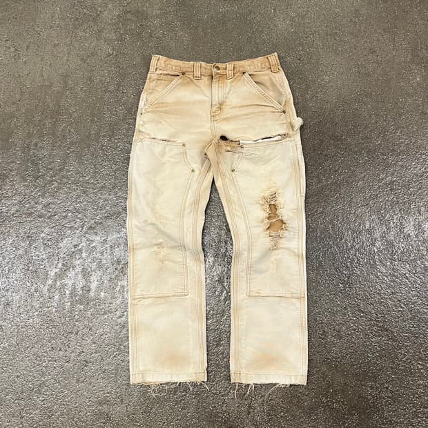 Carhartt 데미지 더블니 팬츠 (30“)