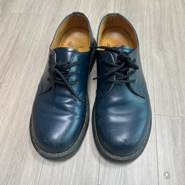 닥터마틴 1461 네이비 더비슈즈 250