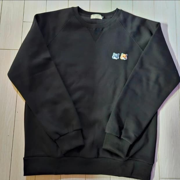 메종키츠네 더블 폭스 기모맨투맨 