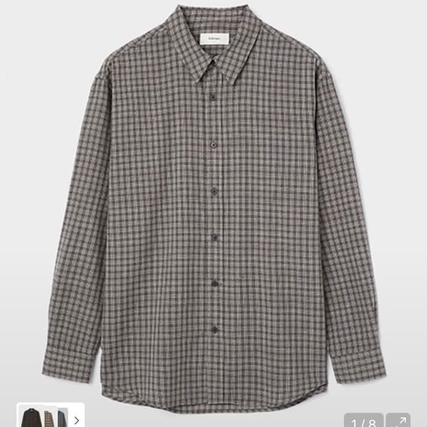 파브레가 체크셔츠 