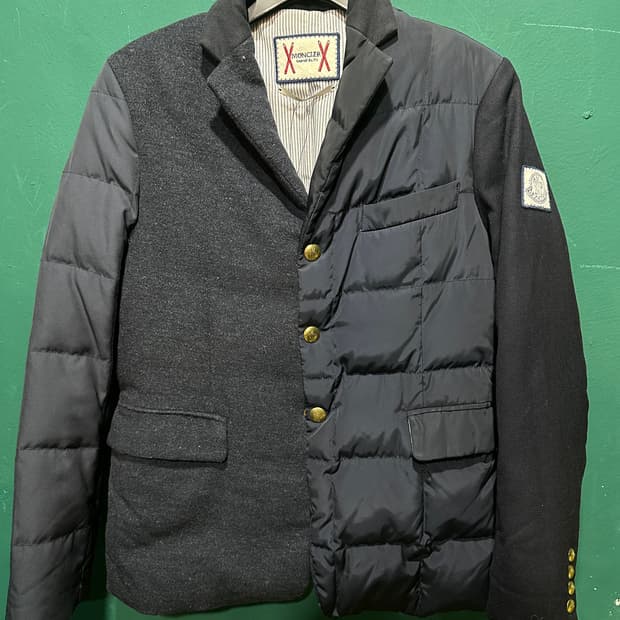 몽클레어 감마블루 패딩블레이져2사이즈