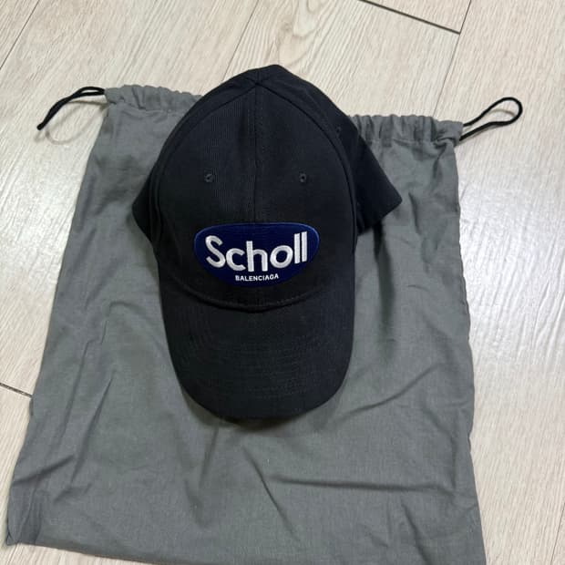 발렌시아가 Scholl 볼캡 블랙