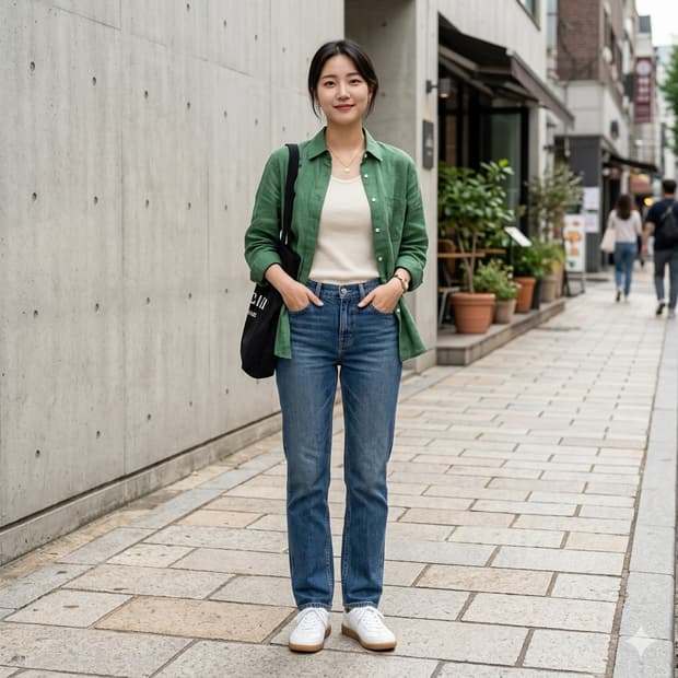 디젤 빈티지 워싱 스트레이트 데님