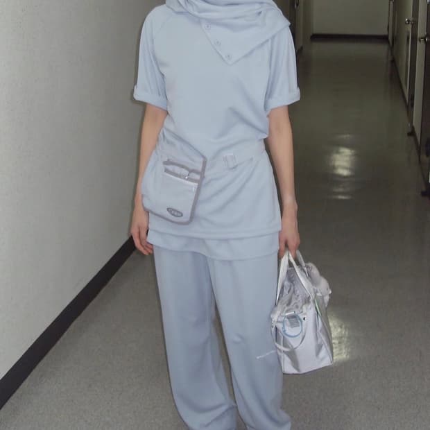 지초이 레이어드 팬츠