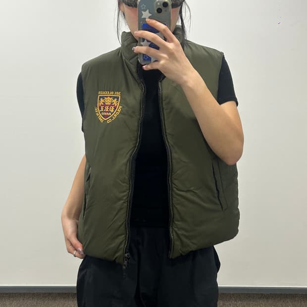 Polo 폴로 퍼플포니 리버시블 패딩 조끼