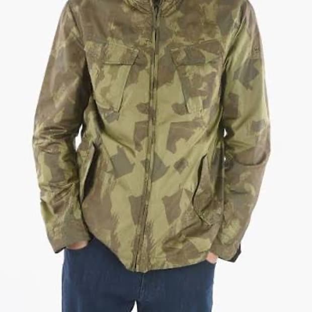 울리치 리버시블 자켓 카모 다크 그린 L