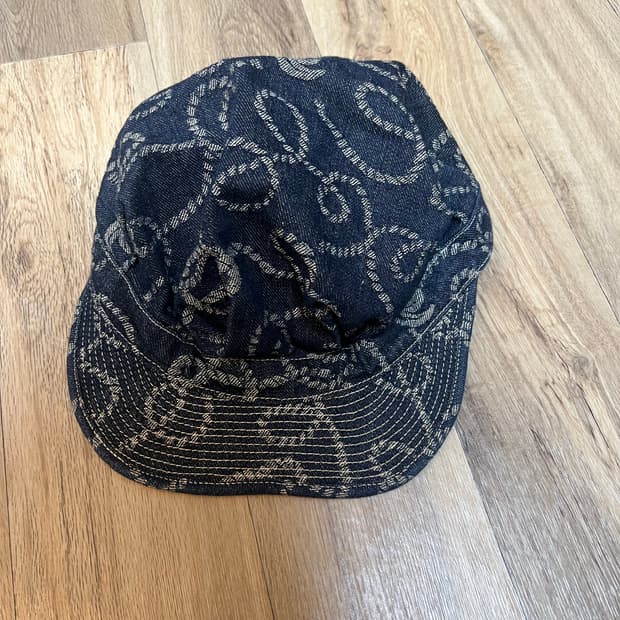 캐피탈 데님 캐스킷 캡