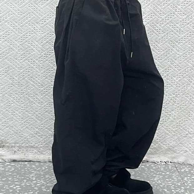 빈티지 캐주얼 스트릿 아방핏 빅 바람막이 트랙팬츠 F C09843