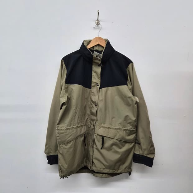 노스페이스 올드스쿨 바람막이 자켓 카키 남성 M