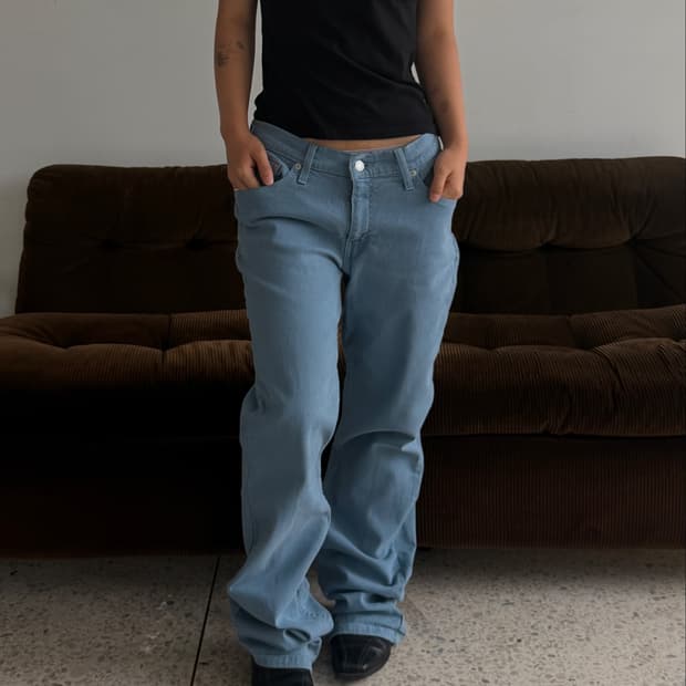 Levi’s 517 Sky Blue Slim Boot Cut