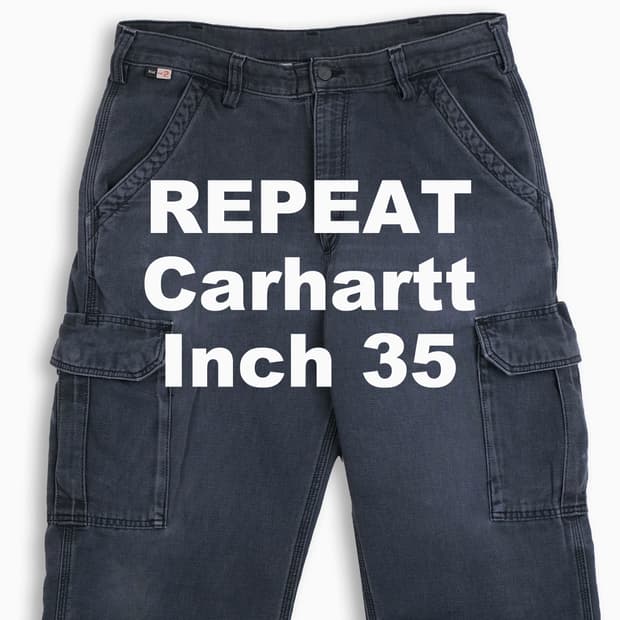 빈티지 칼하트 카고 워크 팬츠 B240 35인치 CH2403601