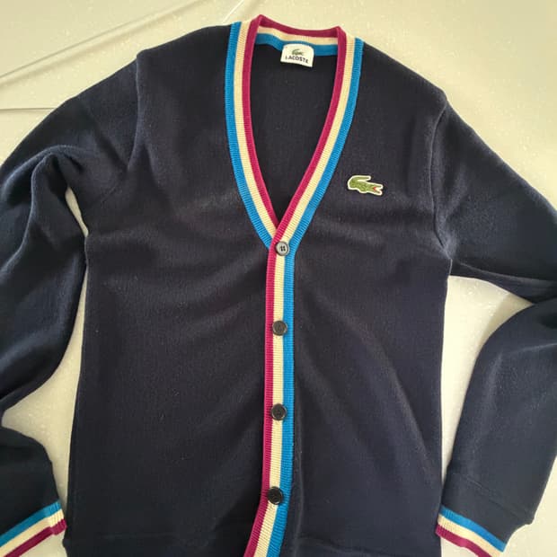라코스테 가디건 