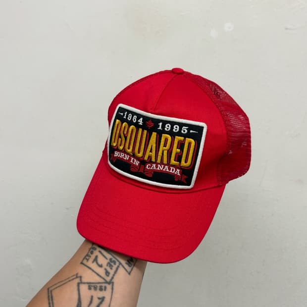 DSQUARED2 디스퀘어드2 1964 1995 빈티지 트럭커햇