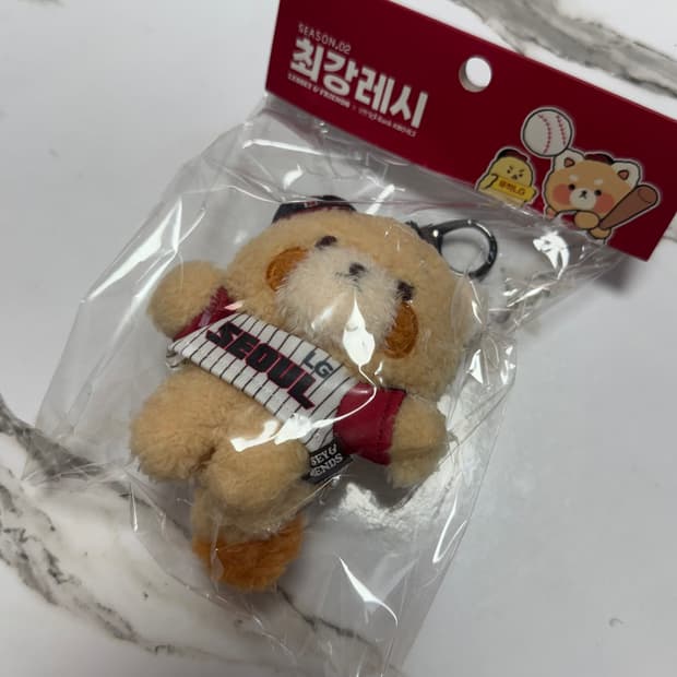 최강레시 LG트윈스 키링 인형