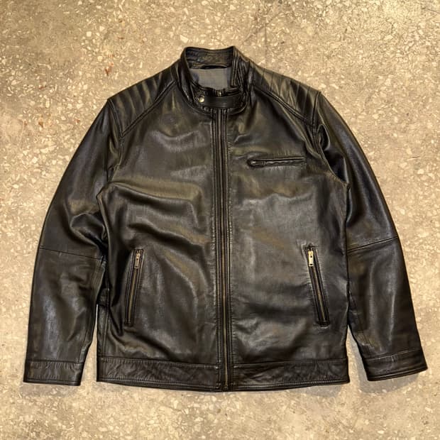 레이싱 양가죽 자켓