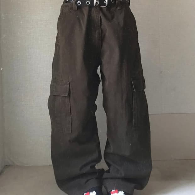 리바이스 카고팬츠 브라운