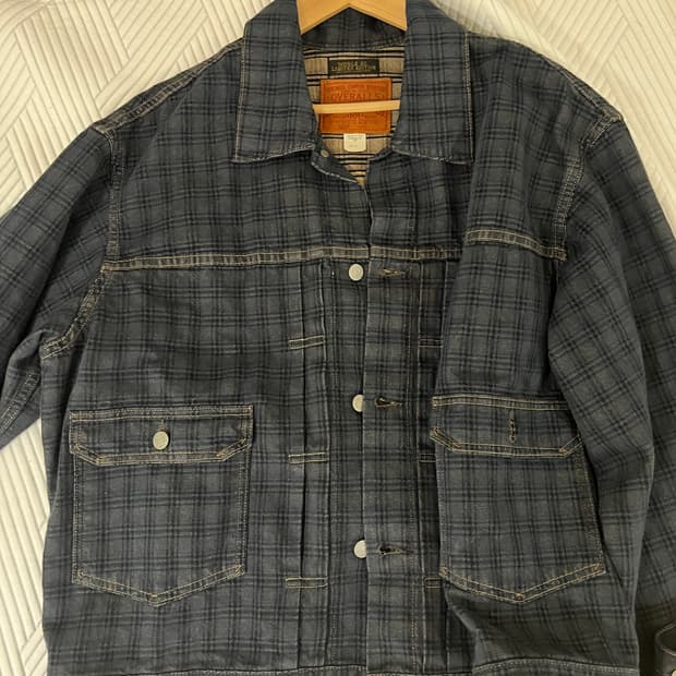 Rrl 리미티드 자카드 트러커 판매