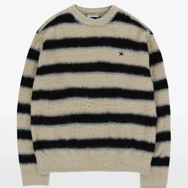 더콜디스트모먼트 모헤어 니트