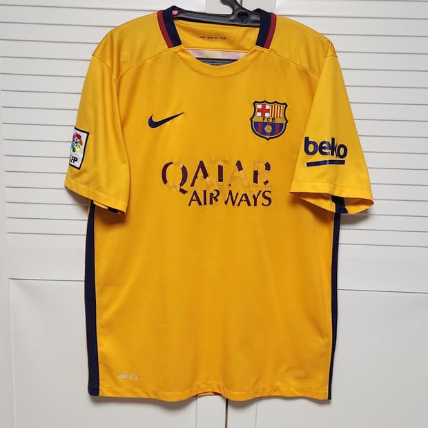 15-16 바르셀로나 어웨이 나이키 유니폼 반팔