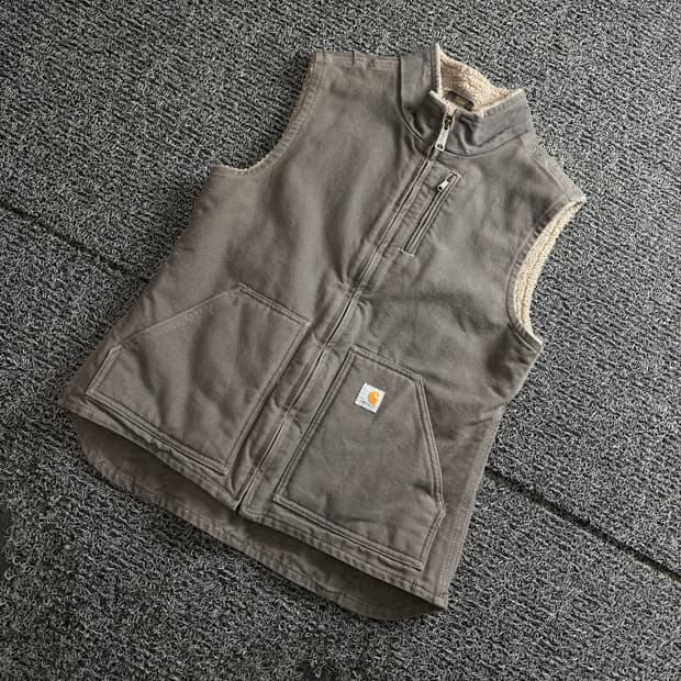 칼하트 아메카지 쉐르파 워크 베스트 4019