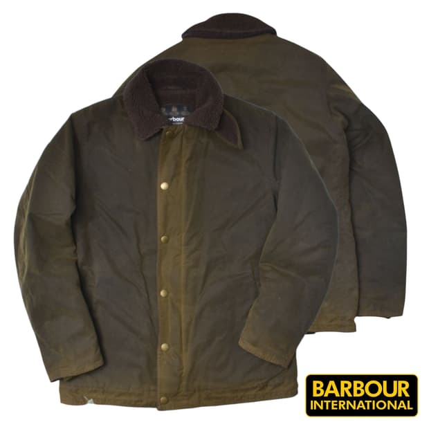 바버스티브  맥퀸 왁스 자켓 M N0773