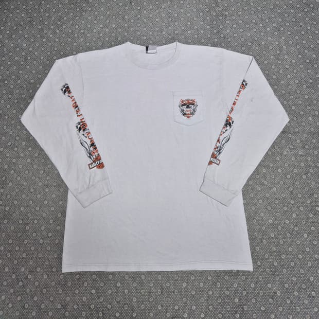 [XL] 00s US Made 할리데이비슨 슬리브 -337