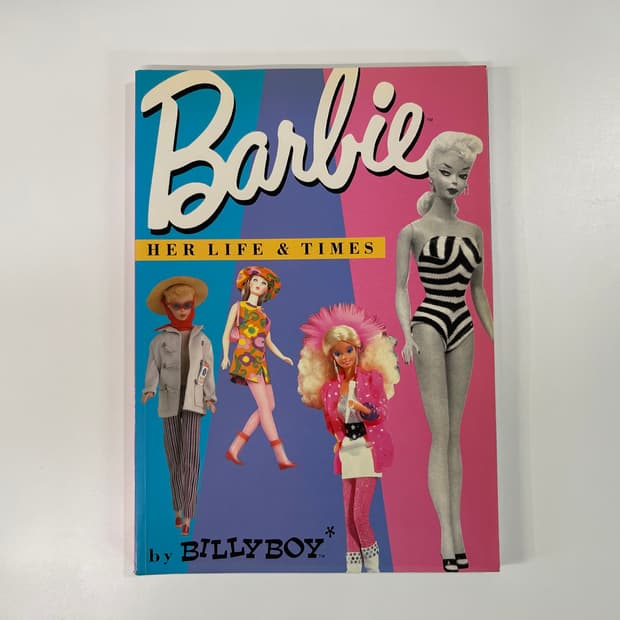 바비 인형 그녀의 삶과 시대 북 Barbie 1987
