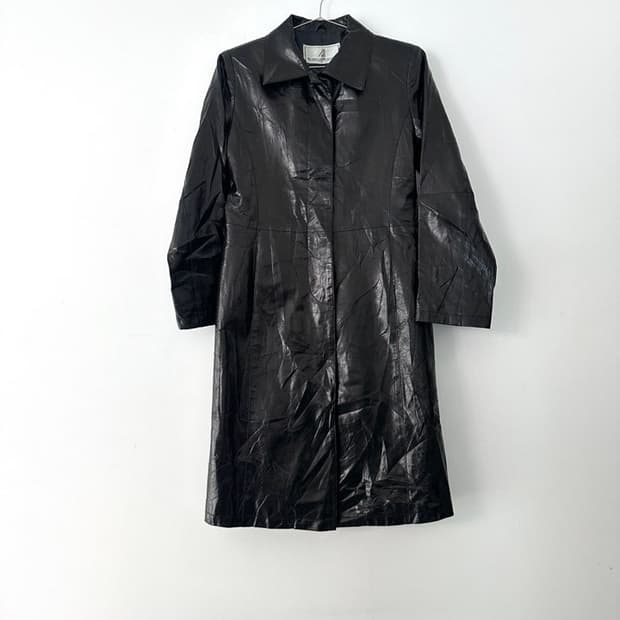 SURELLE JUILLET Crankle leather jacket