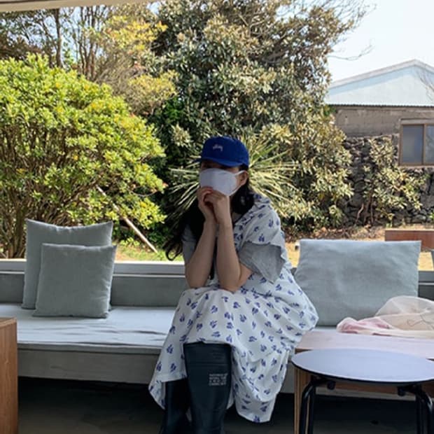 프레클 블루 리본 원피스 🎀🦋