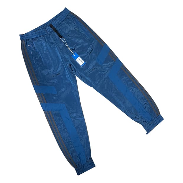 아디다스 데드스탁 블루버전 시리어스 우븐 트랙 팬츠 해외 L