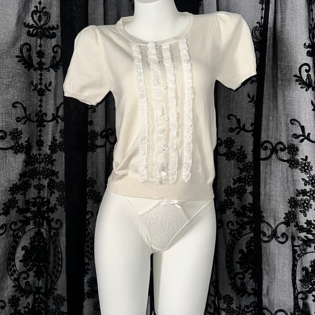 beige lovely knitwear