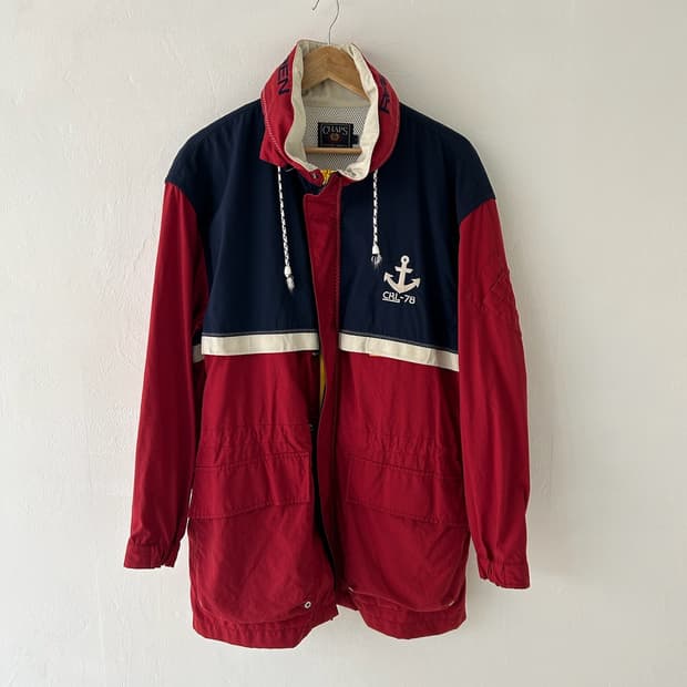 90's  vtg Chaps Ralph Lauren Windbreaker