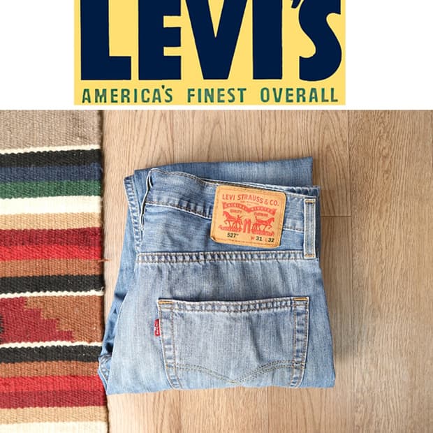 
LEVIS 리바이스 527 부츠컷 데님 30 세탁완료 