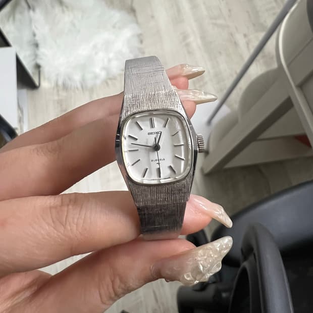 세이코 백통 여성시계