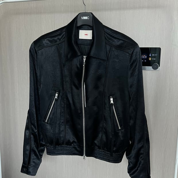 MMIC 레이저 블루종 자켓 새상품