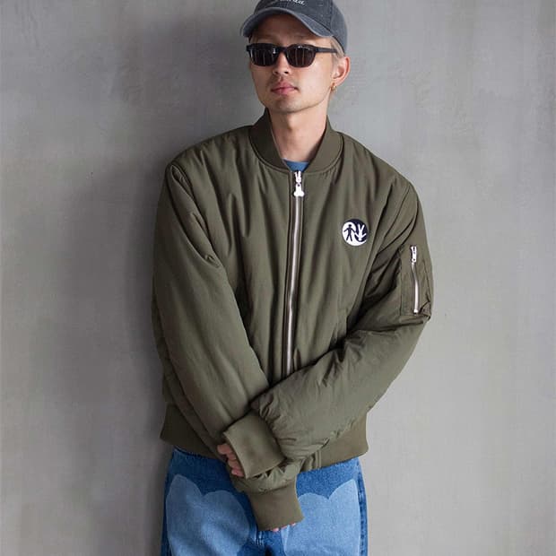 까르네 볼렌테 MA-1 마원 자켓 카키 리버시블 M