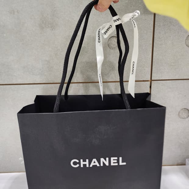 샤넬 WOC 램스킨 금장 2023.04구매 새제품