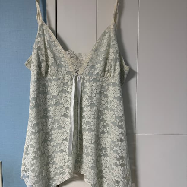 빈티지 오리엔탈 모리걸 나시