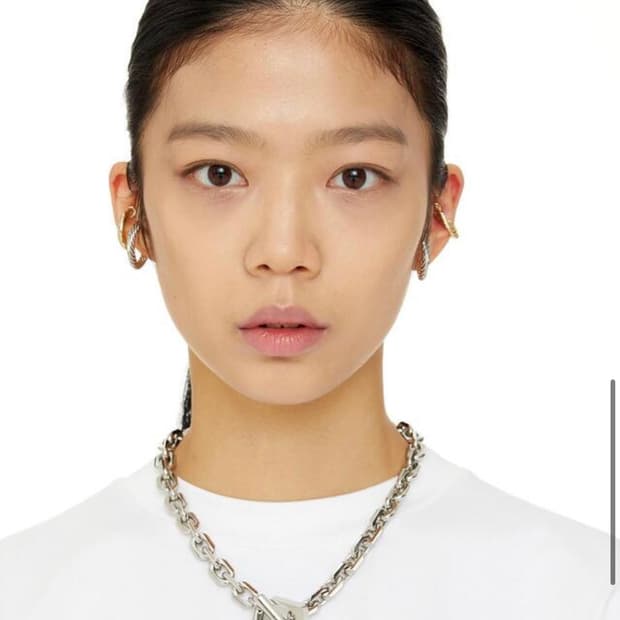 포트레이트리포트 체인 목걸이 실버 스몰