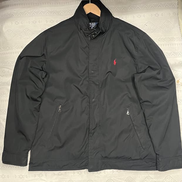 폴로 랄프로렌 기모 블루종 자켓