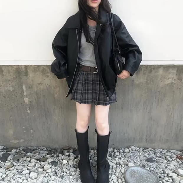 새상품 가죽자켓