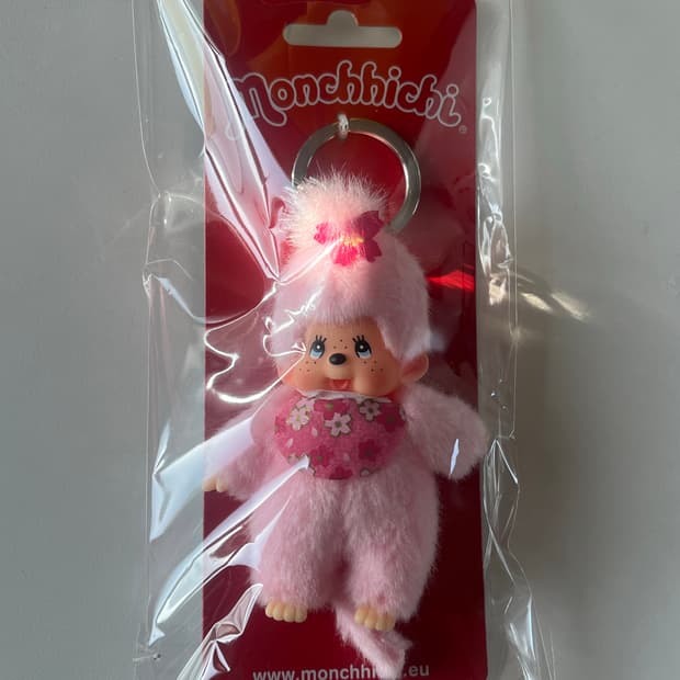 몬치치 사쿠라 벚꽃 키링