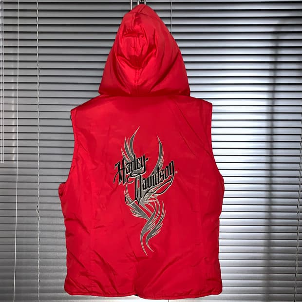 2007 빈티지 할리데이비슨 트라이벌 패딩 베스트