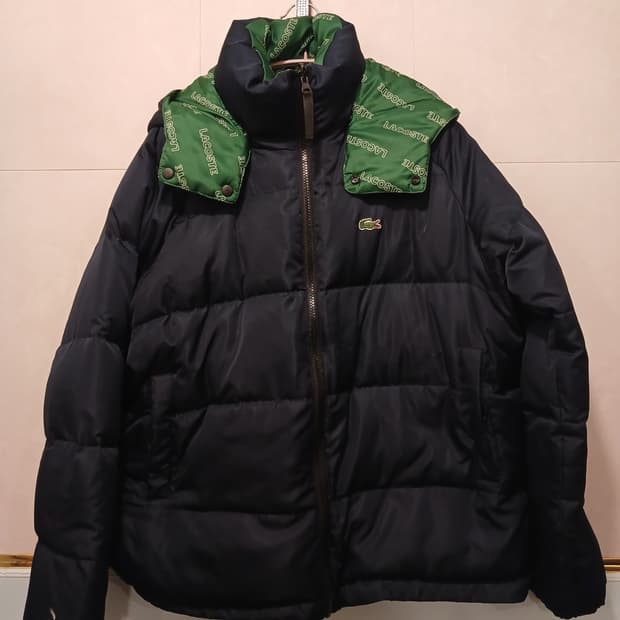 라코스테 정품 남성 양면 패딩 54 (105 까지 가능) 사이즈