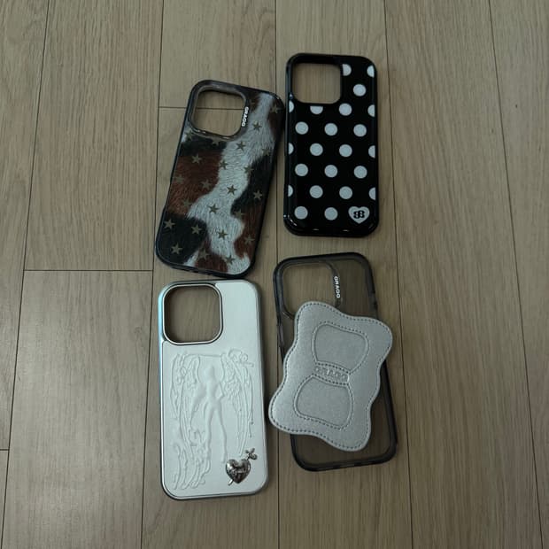 아이폰 16pro 케이스 4세트