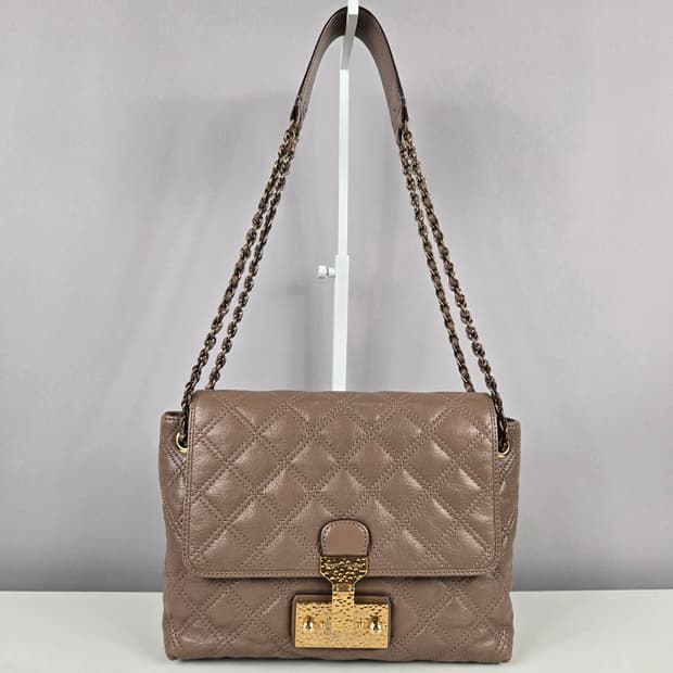 마크제이콥스 고트스킨 싱글백 퀼팅 체인 숄더백 가방 정품