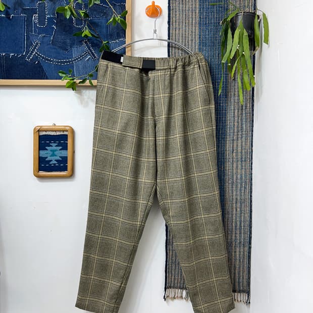 GRAPHPAPER  Glencheck Cook Pants