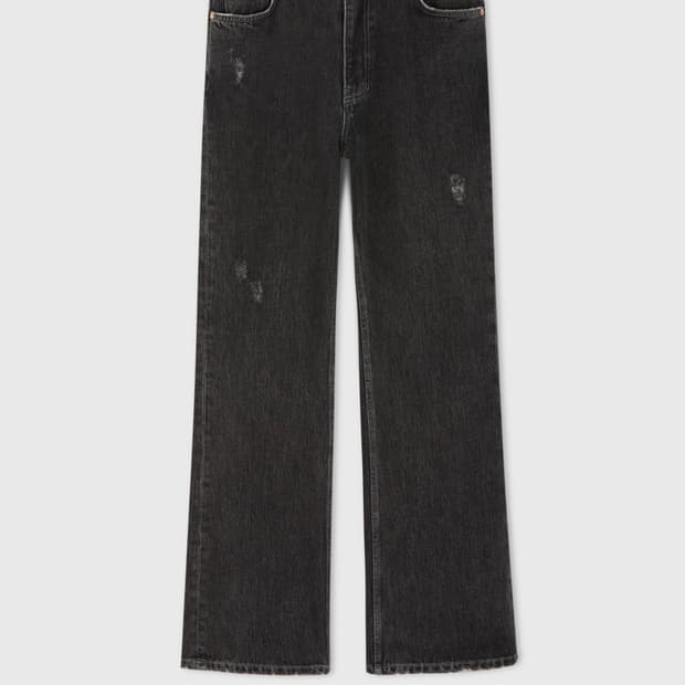 타일레 25ss 부츠컷 데님 잉크 블랙